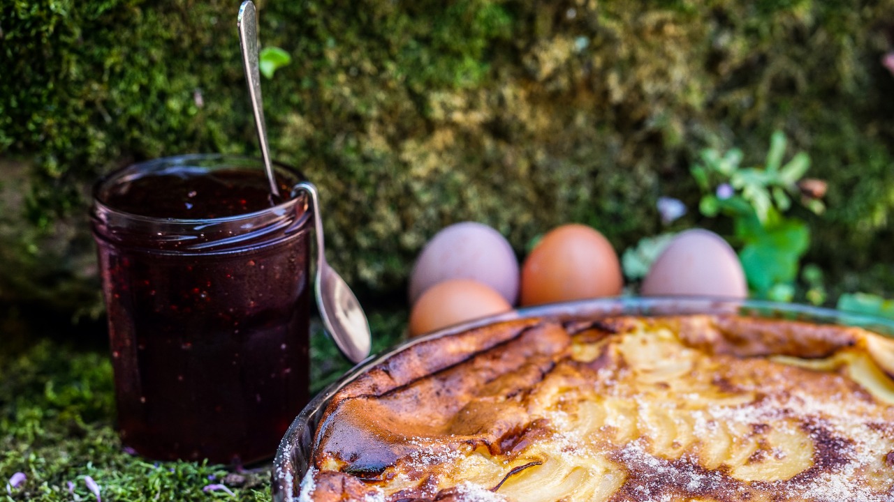 Confiture maison pomme raisin Le Cantou Collonges