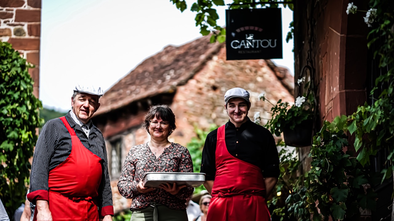 partenariat le Cantou Maison Manevy - veau du limousin élevé sous la mère 