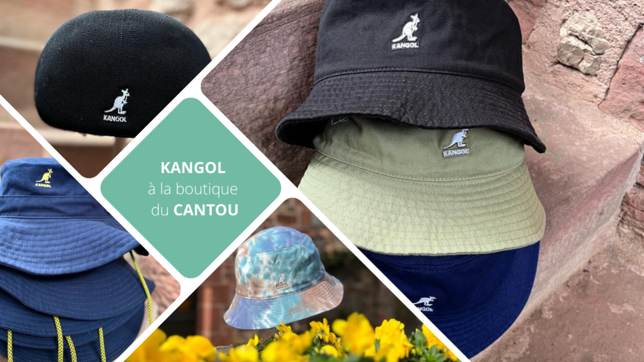 Kangol débarque à la Boutique du Cantou à Collonges la Rouge près de Brive
