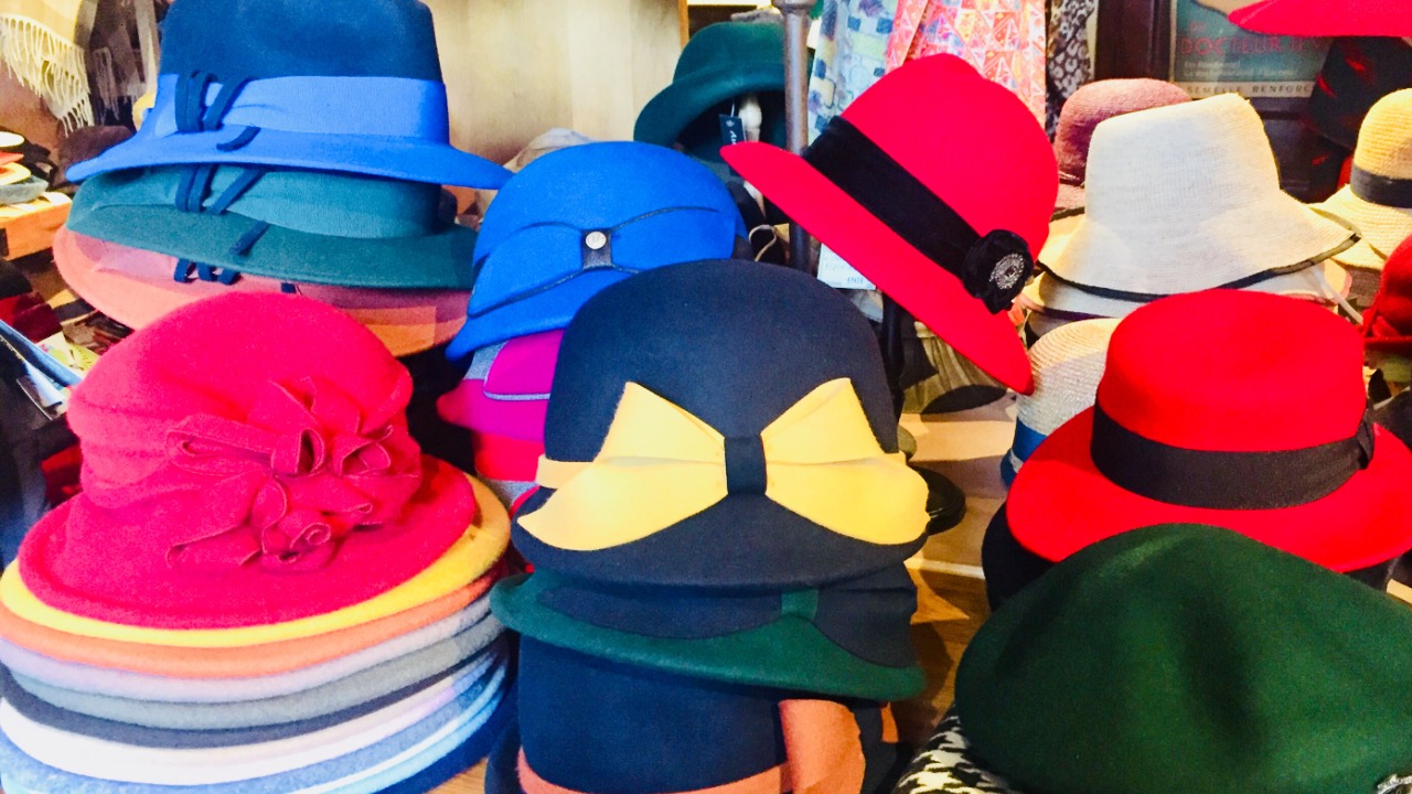 Chapeaux de feutre laine Boutique du Cantou Collonges la Rouge