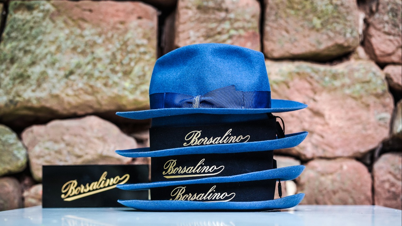 Chapeau de feutre poil de lapin Boutique du Cantou Collonges la Rouge - Borsalino