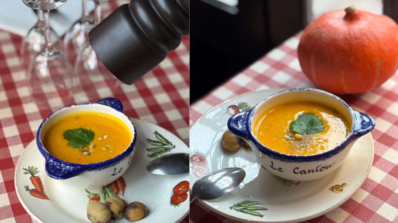 velouté de potimmaron du cantou