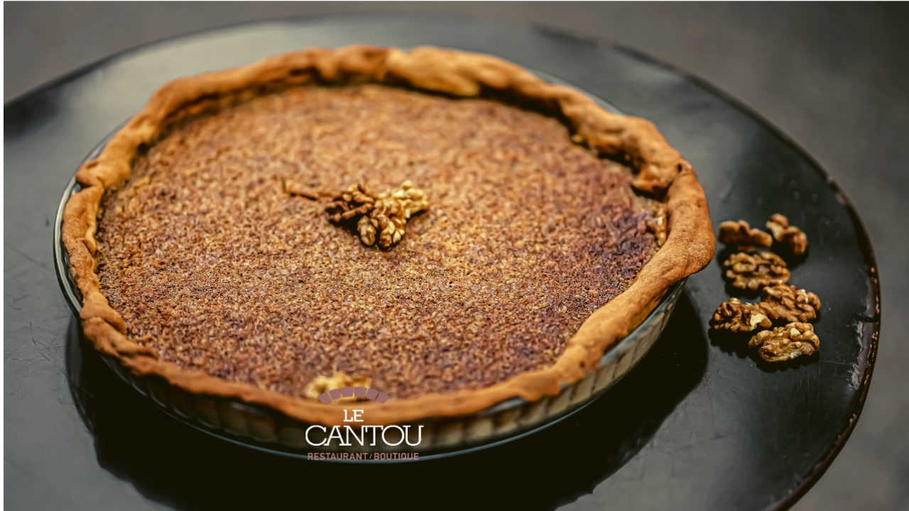 tarte aux noix franquette de Corrèze recette du Cantou à collonges la rouge 