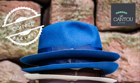 Borsalino en Corrèze, c'est à la Boutique du Cantou !