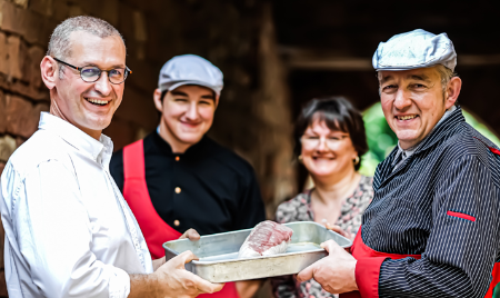 Le veau fermier du Limousin élevé sous la mère