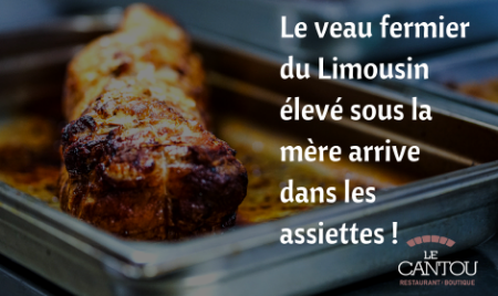 L’été est bien là ! Le veau fermier du Limousin aussi !